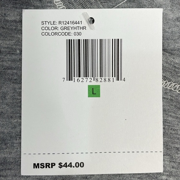 NWT Kensie Sleep Shirt Nightgown Short Sleeve Heather Gray L - Picture 12 of 16